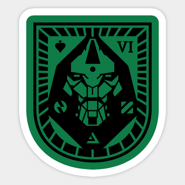 Cayde Seal Sticker by Chesterika